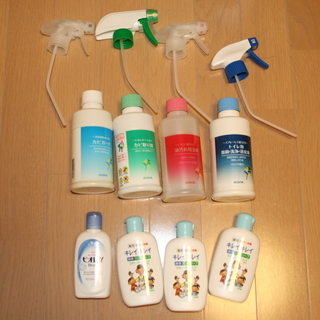 ダスキンの洗剤セット(一部欠損) とキレイキレイとビオレU(小さ...