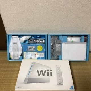お取引中 Nintendo 任天堂 Wii本体 未使用品 ほぼ 新品