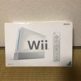 Wii 新品未開封 お取引中 Nintendo 任天堂 Wii本体 未使用品 ほぼ 新品