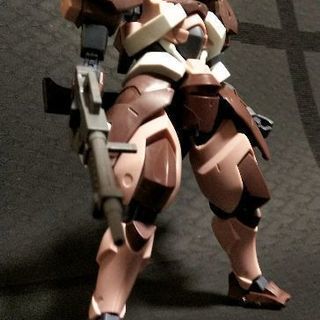 素組み済み ガンプラ 百錬 (アミダ機) HG 1/144 鉄血...