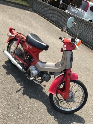 スーパーカブ不動車 ボロボロです