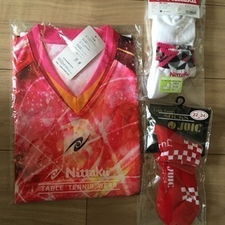 卓球ユニホーム、靴下セット