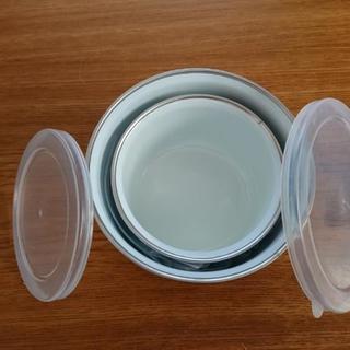 リラックマの北欧風ホーローボール２個の画像