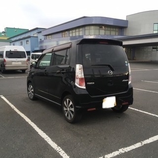 マツダAZワゴン/ワゴンR/車検32年1月まで/人気のブラックの画像