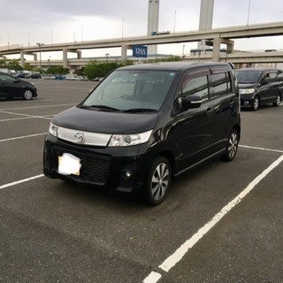 マツダAZワゴン/ワゴンR/車検32年1月まで/人気のブラックの画像