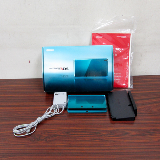 ニンテンドー3DS 本体セット アクアブルー CTR-001 おまけつき