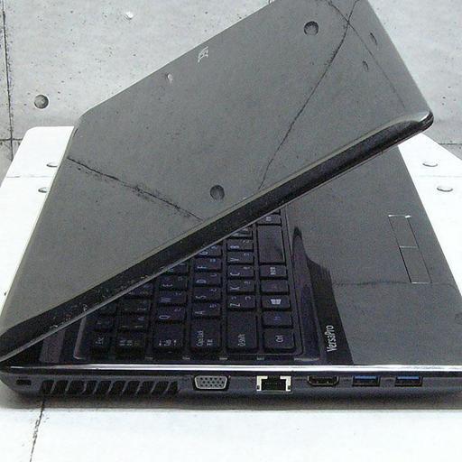 《テンキー+WiFi》光沢のあるピアノブラック　NEC VK24LF-G