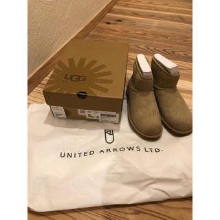 UGGのクラシックミニ サイズ7 24cmユナイテッドアローズコラボ。