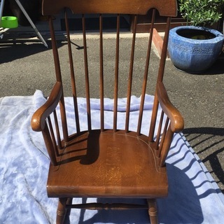 ロッキングチェア キツツキマーク 飛騨産業