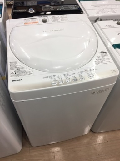 *【6ヶ月安心保証付き】TOSHIBA 全自動洗濯機 2015年製