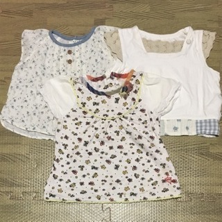 【受付終了】こども服・サイズ８０  キムラタン  ８着セットの画像