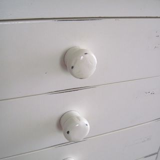 ベルメゾン購入*アンティーク風多段収納チェスト9段/ホワイト（引取りに来ていただける方）の画像