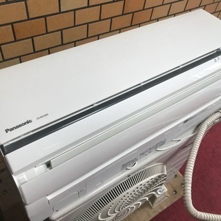 2016年 エコナビ 6畳用 Panasonic ナノイー EXシリーズ 2.2kW お掃除ロボ ルームエアコン 成城学園前の画像