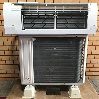 2016年 エコナビ 6畳用 Panasonic ナノイー EXシリーズ 2.2kW お掃除ロボ ルームエアコン 成城学園前の画像