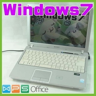 【完全整備済み】ソニー/VAIO/文書作成用/Win7/無線/D...