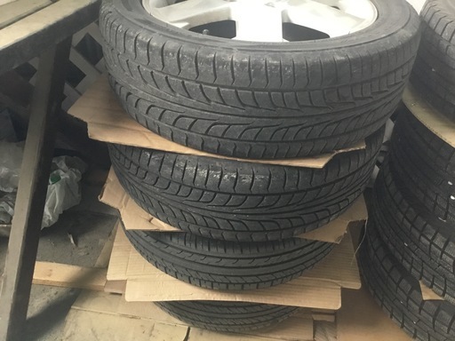 (取引中)DA64エブリィ純正アルミホイール タイヤセット