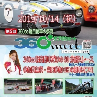 360cc軽自動車の祭典・360meet（サブロクミート）旧車好...