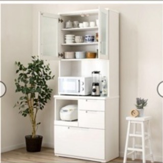 ジモティ来店特価!!!　キッチンボード　ホワイト　ユーアイ　　J-1226 ジモティ来店特価!!! キッチンボード ホワイト ユーアイ J-1226