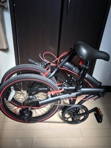 折りたたみ自転車  ワッセン  ほぼ新品！