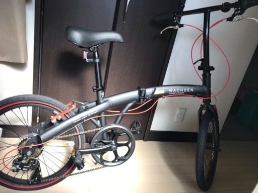 折りたたみ自転車  ワッセン  ほぼ新品！