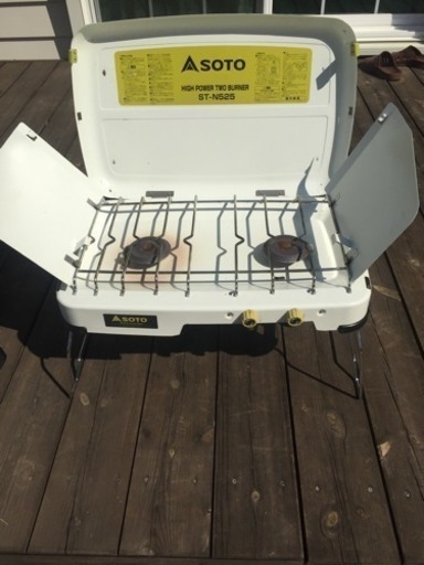 SOTO ST-525 ツーバーナー カセットガス対応