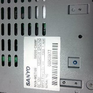 セレナ 純正ナビ MS109-Aの画像