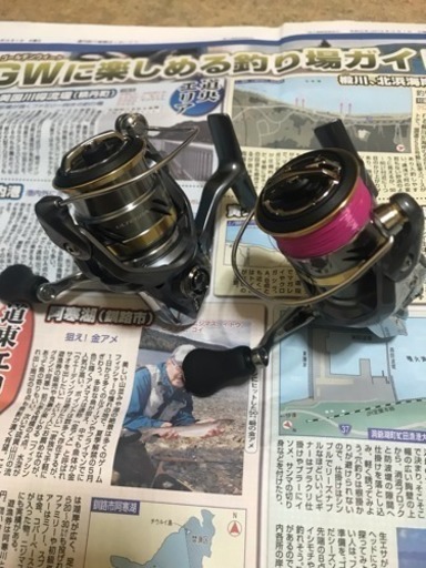 アルテグラ1000・アルテグラ2000S・月下美人76L-T