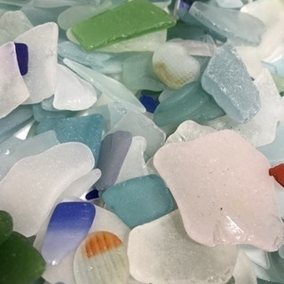 シーグラス1キロ ①の画像