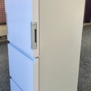 ★5月19日までの限定掲載 ★美品 シャープ SHARP プラズマクラスター冷蔵庫(幅60.0cm) 356L 3ドア(両開き・どっちもドア) ピュアホワイト SJ-GW36E-W 2018年製 の画像