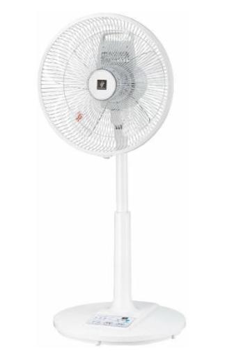 シャープ プラズマクラスター扇風機 空気浄化・消臭 風量3段階(リズム風あり) リモコン付き ホワイト 2018