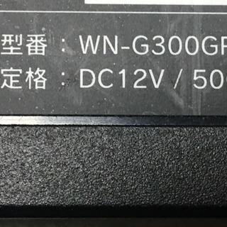 《中古》無線LANルーター WN-G300GRの画像