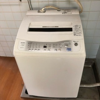 全自動洗濯機 三菱電機 7キロ MAW-HV7YP-W の画像