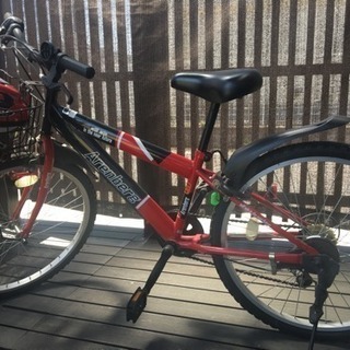 自転車&ヘルメット 子供用24インチ