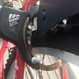 自転車&ヘルメット 子供用24インチの画像