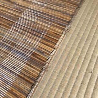 籐の蓆◆江戸間4.5帖◆261×261の画像