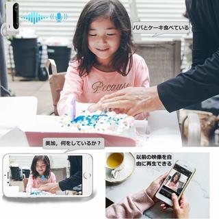 ネットワークカメラ Wi-Fi バッテリーカメラ 130°超広角 の画像