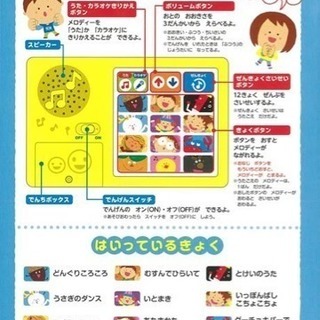 音のでるえほん わくわく！おうたえほん たのしいおうたが12曲の画像