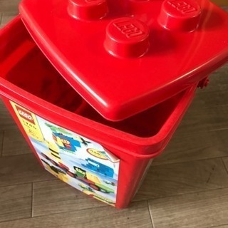 バケツのみです！ゴミ箱に！レゴ赤いバケツ