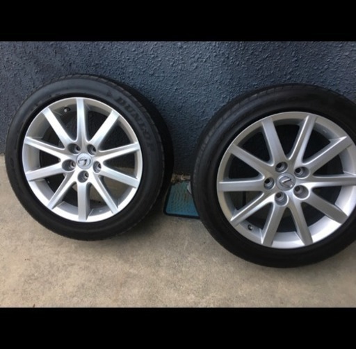 とても綺麗なレクサスGS純正ホイール