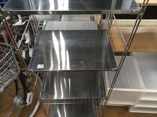 無印良品　ステンレスシェルフ
