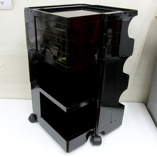 PayPay対応 B-LINE ボビーワゴン ビーライン ブラック 3段3トレイ BobyWagon ブラック 3段3トレイ 札幌市西区西野