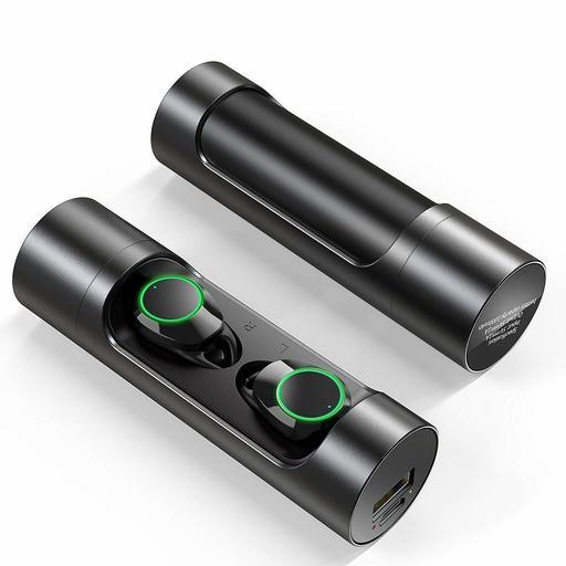2019最新版 Bluetooth イヤホン 完全 ワイヤレス イヤホン 【Bluetooth5.0 / EDR搭載 / 1000mAh / IPX7防水規格 / タッチ式/自動ペアリング / 1回の充電で4～6時間のご使用 / 音量調整/Siri対応/技適認証済】
