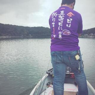 ブラックバス釣り