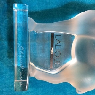 ラリック LALIQUE クリスタル置物 お馬さんの画像