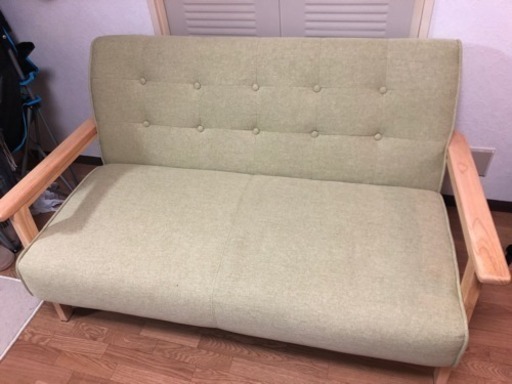 《ほぼ新品》2人掛けソファ