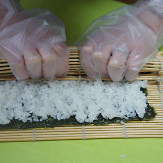 韓国料理教室　キンパ（韓国海苔巻き）レッスン　の画像
