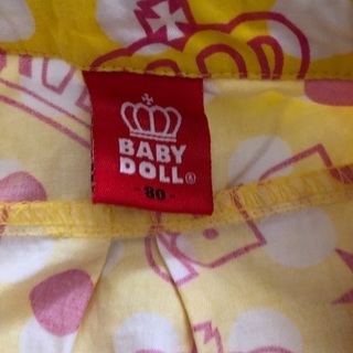 BABY DOLL シャツ 80㌢の画像