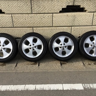 225/55R-17アルファード純正アルミホイール付きサマータイヤ