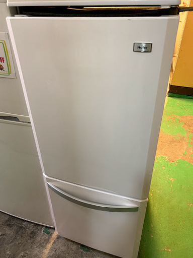 【送料無料・設置無料サービス有り】冷蔵庫 Haier JR-NF140E 中古
