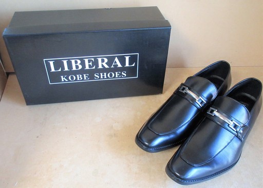 ☆神戸シューズ 神戸リベラル LIBERAL LB200B ビジネスシューズ 28cm◆スーツにピッタリ